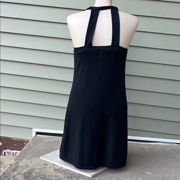 Like new Prana Black dress with built-in bra - Picture 7 of 14